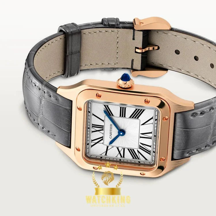 Santos-Dumont de Cartier Or Rose/Gris