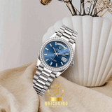 Rolex Day-date Bleu Sertie 36mm
