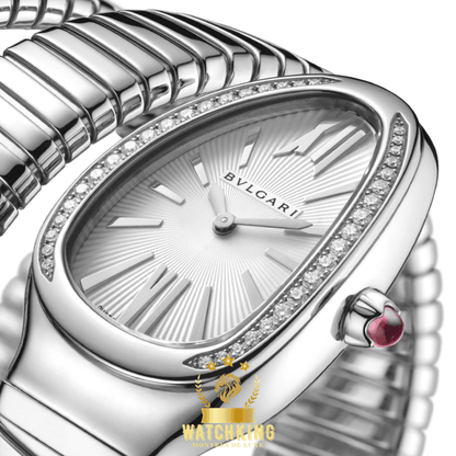 Bvlgari Serpenti Tubogas Argenté