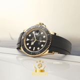 Rolex Yacht Master Caoutchouc Doré