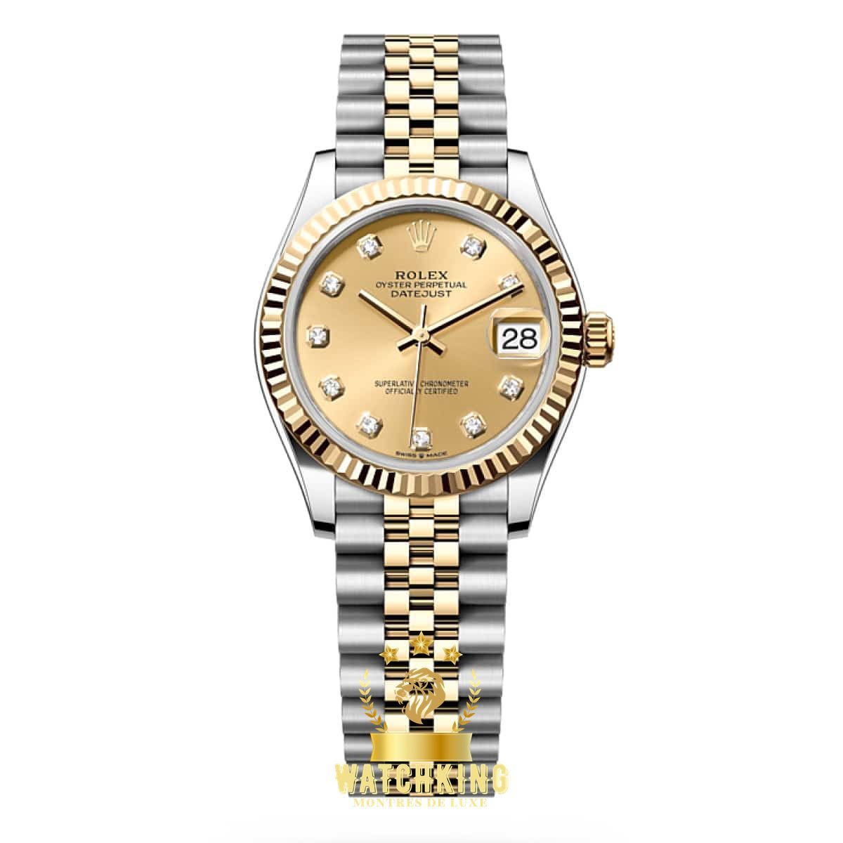 Rolex Datejust Pierres Doré 31mm