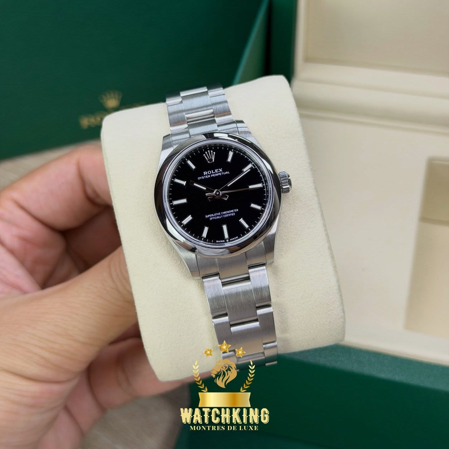 Rolex Oyster Perpetual 31mm Noir