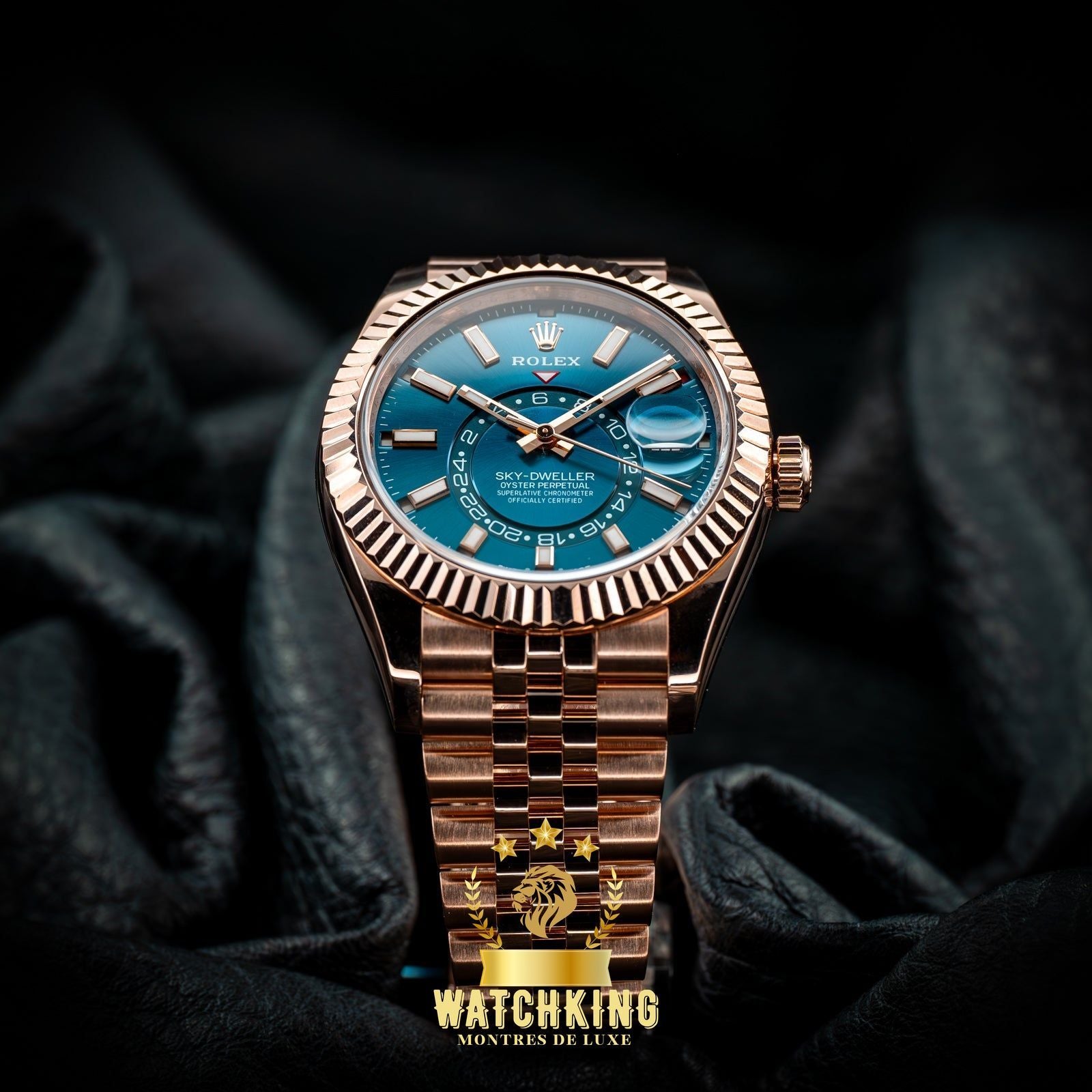 Rolex Sky-Dweller Or Rose Bleu 42mm🇨🇭