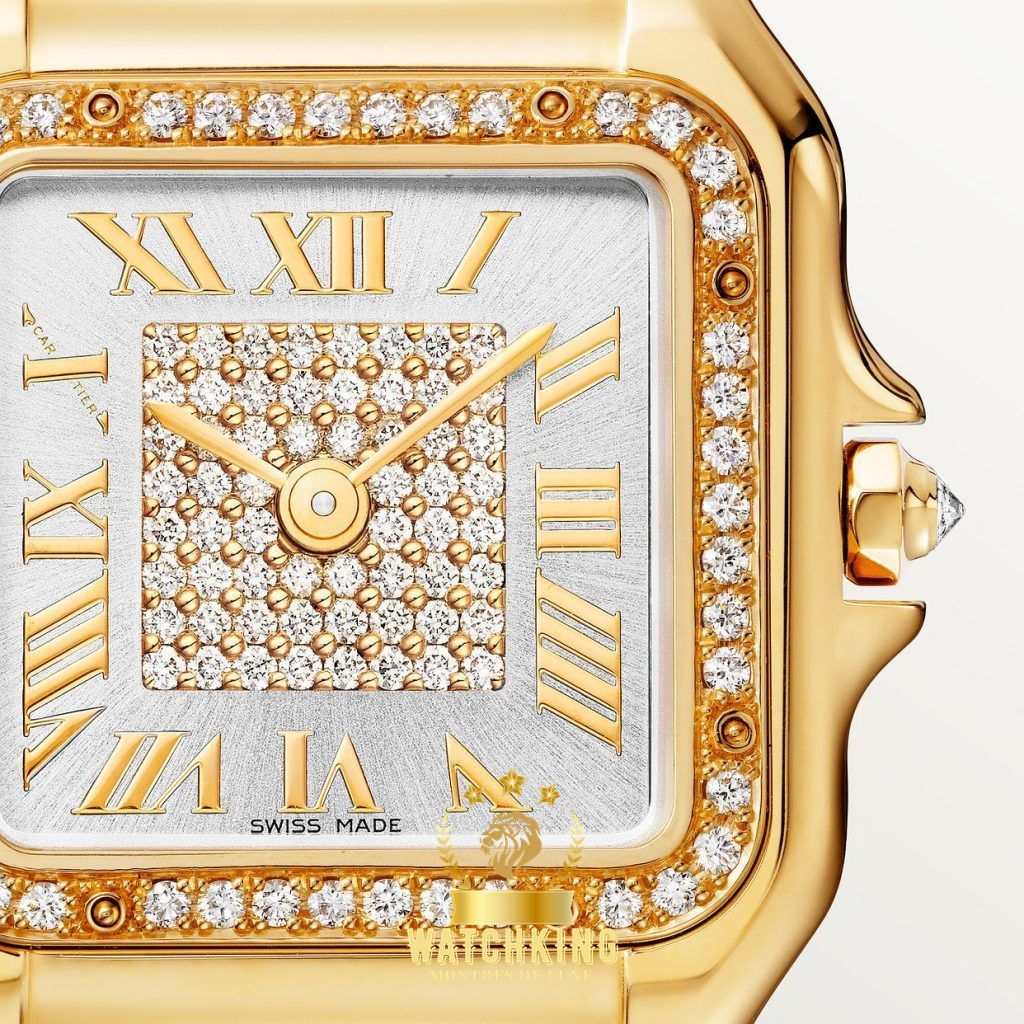 Panthère de Cartier Doré Pierres