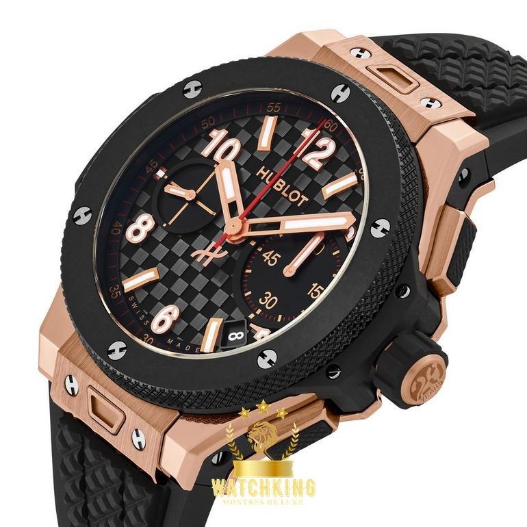 Big Bang Noir / Or Rose 43mm