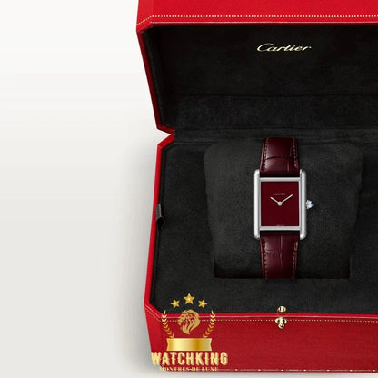 Tank Louis Bordeaux/Argenté