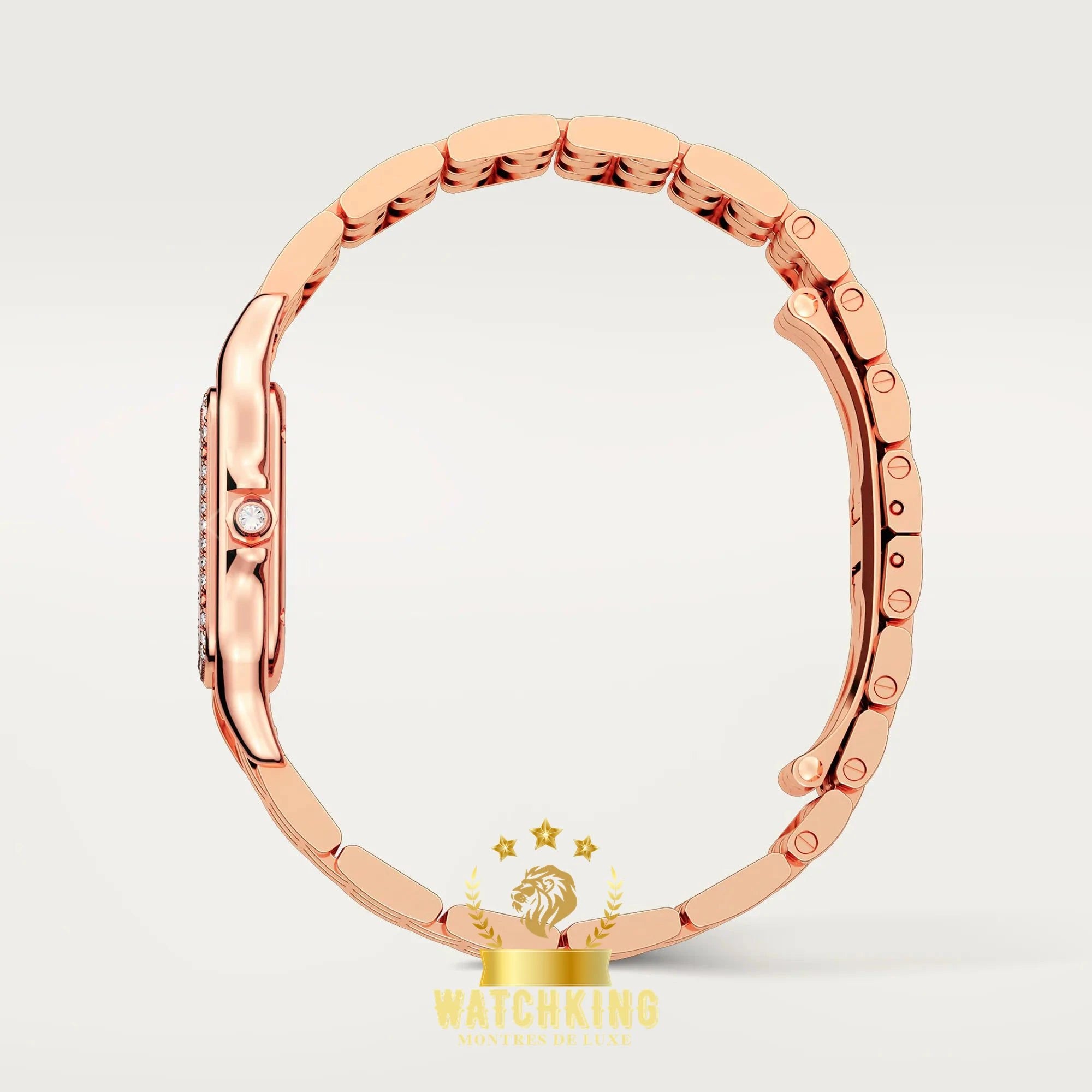 Panthère de Cartier Or Rose Pierres