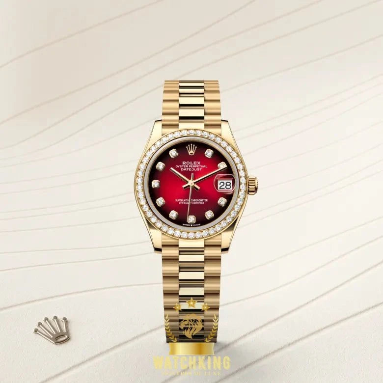 Rolex Datejust Rouge Pierres 31mm