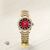 Rolex Datejust Rouge Pierres 31mm