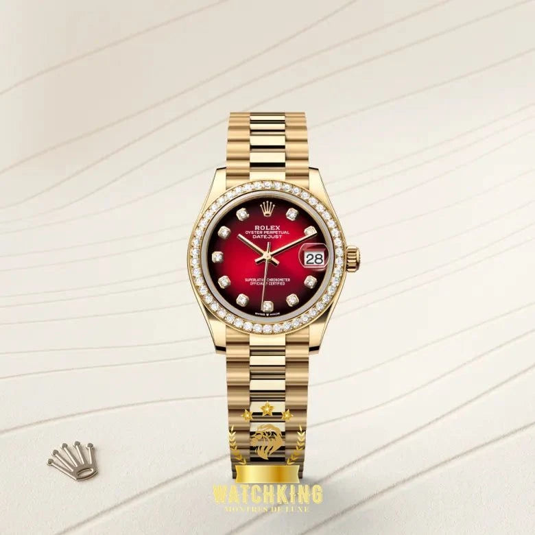 Rolex Datejust Rouge Pierres 31mm