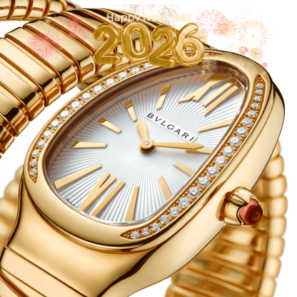 Bvlgari Serpenti Tubogas Doré/Pierres