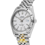 Rolex Datejust Blanc Jubilee 41mm