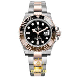 Rolex GMT-Master II Argenté/Or Rose
