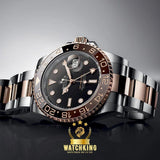 Rolex GMT-Master II Argenté/Or Rose