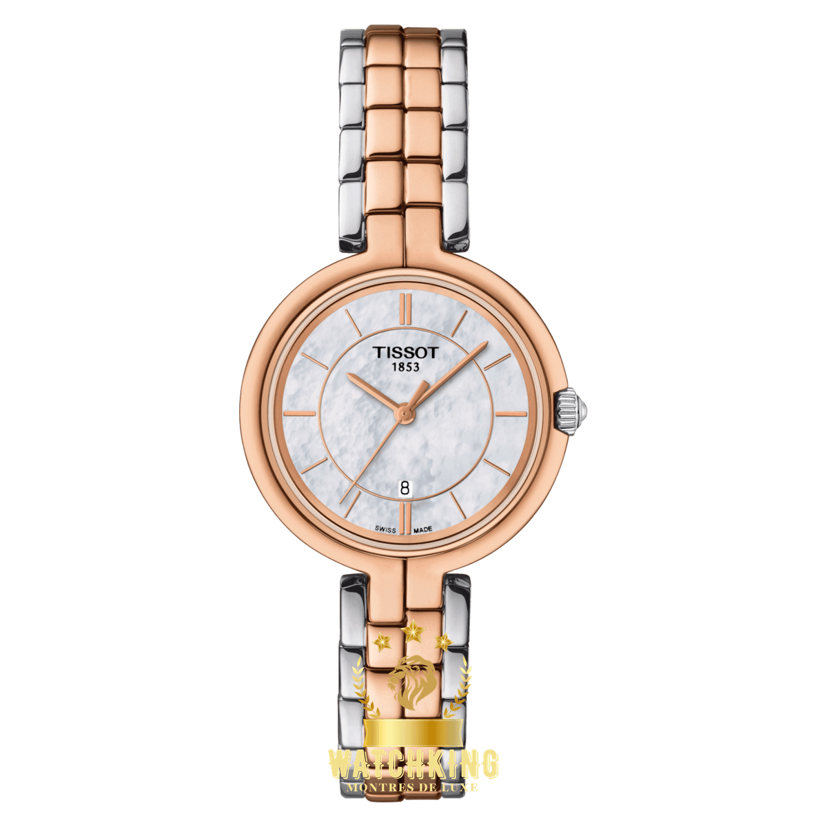 TISSOT FLAMINGO Argenté/Or Rose